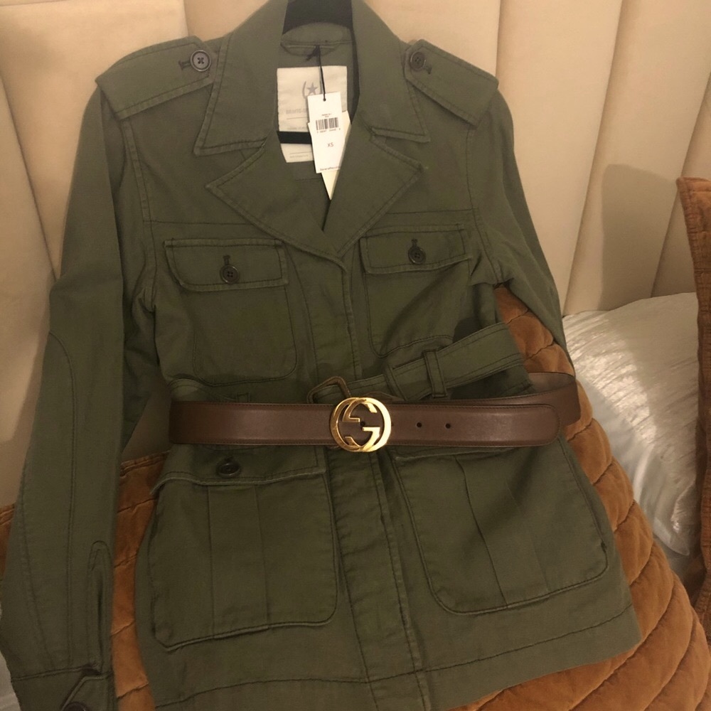 Gucci leather belt